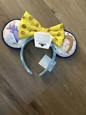 2024 Disney Parks Epcot Remys Ratatouille Emile Cheese Bow Minnie Ears Headband picture