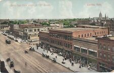 LINCOLN NE - South Of O Street Birdseye View Postcard - 1910 picture