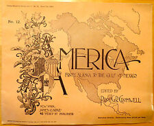 April 7, 1894 V1N12 America Photography Booklet Magazine Black Americana picture