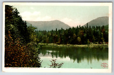 c1920s Ammonoosuc Lake Mountains New Hampshire View Antique Postcard picture