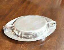 Reed and Barton Art Deco SilverPlate 12” Covered Dish W/lid picture