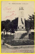 cpa 77 - CHÂTEAU LANDON LE MONUMENT 