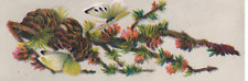 1800's Victorian Bookmark Card -Butterflies & Pine Tree picture
