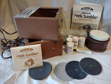 Vintage Skilcraft #932 Electric Rock Tumbler/Polisher Kit w. 2 Tumblers--Works picture