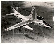 LG350 Original Photo B-66 JET BOMBER FLY OVER UNITED STATE MILITARY AIRCRAFT picture