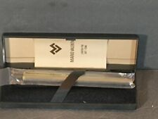 Vintage Mario Valentino Lighter Pen Silver Gold Designer New In Box picture