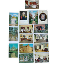 VTG Historical Linen Postcards General Andrew Jackson The Hermitage TN Set Of 15 picture