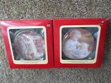 1992 lot of 2 Heirloom Collection Carlton A Childs Christmas ornaments 3