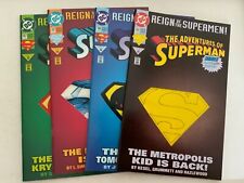4 Book “Reign of The Supermen” Superman DC Comic Books-1993-NM+ Never Read picture