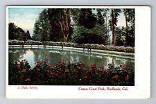 Redlands CA-California, Canon Crest Park, Antique Vintage Souvenir Postcard picture