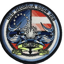 USS GEORGIA SSGN-729 Cruise Missile Submarine Ship's Crest Patch picture