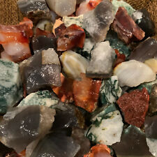 2000 Carat Lots of Unsearched Natural MIXED Agate Rough+ A FREE Faceted gemstone picture