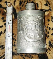 Thailand Oriental Pewter Flask picture