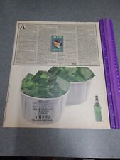 Midori Melon Liqueur Print Ad 1990 picture