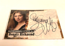 2007 Autographed Jericho Trading Card Signed by Shoshannah Stern A7 picture