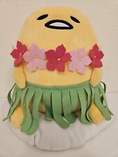 Sanrio Gudetama Plushie Hawaii Grass Hula Skirt Plush Doll Lazy Egg picture