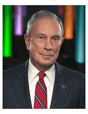 2015 Mike Bloomberg Politician 8x10 Portrait Photo On 8.5