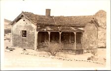 Real Photo Postcard Bottle House in Rhyolite, Nevada Built in 1905 by Tom Kelly picture