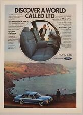 1980 Print Ad The 1981 Ford LTD 4-Door Cars Discover a World picture