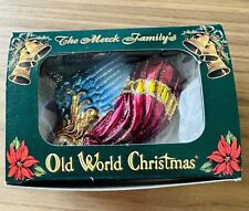 VTG Old World Xmas Ornaments Celestial Angel With Box & Tag picture