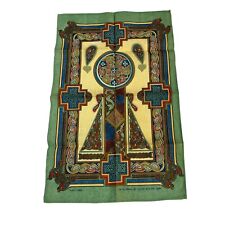 Celtic Panel by Ulster Weavers Linen Tea Towel Irish Knot Green #5494 picture