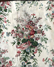 Vtg 1980s Croscill Floral ENGLISH GARDEN Curtain Valance 17