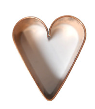 Beautiful Copper Cookie Cutter Heart Shaped 2
