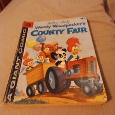 Woody Woodpecker's County Fair #2 silver age 1958 Dell Comics giant cartoon book picture