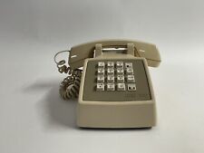 Vintage AT&T 100 Push Button Phone Desk Telephone Re-dial Mute picture