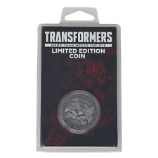Transformers At War Since 84 Embossed Coin Official Collectible Badge picture
