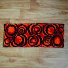 Vintage Mid Century Modern 1960's Space Age MOD Rug or Wall Hanging MCM picture