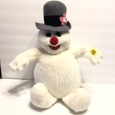 Vintage Gemmy Frosty the Snowman Singing Musical Plush 11” WORKS﻿ Christmas picture
