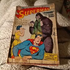Superman #127 DC comics 1959 1st appearance Titano more fantastic then King Kong picture