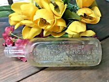 c1880's VTG Medicine Bottle~Dr. Peter Fahrney & Sons Co.~Clear~Chicago, ILL. USA picture