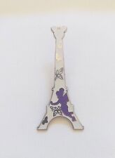 Disney Eiffel Tower Pin Collection Tinker Bell Pin 2014 Purple picture