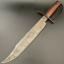 Antique Civil War Confederate D-Guard Bowie Knife 17”, No Sword, “SOLID & SHARP” picture