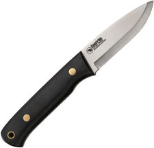 Casstrom Woodsman Black Bog Oak Sleipner Tool Fixed Blade Knife w/ Sheath  picture