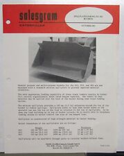 1982 Caterpillar 943 953 963 Crawler Loader Specification Construction Salesgram picture