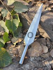 Handmade Medieval High Carbon Steel Predrilled Viking Hewing Throwing Spearhead picture