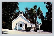 Captiva Island FL-Florida, Chapel By The Sea, Religion Souvenir Vintage Postcard picture