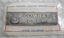 USAF COMBAT CREW Readiness Qualification Badge Dover Air Force Base Retired 1993 picture