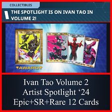IVAN TAO VOLUME 2 ARTIST SPOTLIGHT 24-EPIC+SR+R 12 CARD SET-TOPPS MARVEL COLLECT picture