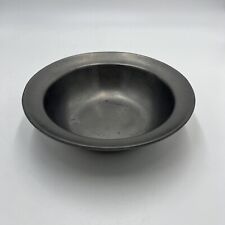 Heavy Pewter Bowl, Dish, Vtg, Grannycore, Cottage, Mom Gift picture