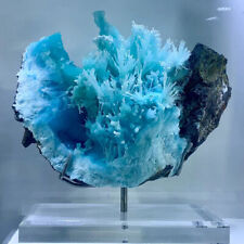 13.2LB Natural blue texture stone crystal,Heteropolar of Chinese blue aragonite picture