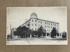 Postcard Lake Charles Louisiana Majestic Hotel Vintage UDB PC picture