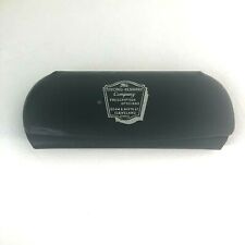 Vintage Eye Glasses Case Leather w Velvet Lining Wool Padding Strong Kennard picture