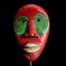 Baule Antique African Masks Wood Hand Carved Wall Hanging Masks -9613 picture
