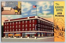 Lusk, Wyoming - Ranger Hotel Bldg., Fireproof Construction - Vintage Postcard picture