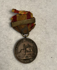 Rare original brooch Navy 1898 Spanish Campaign Medal Numbered #1739 picture