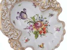 Antique Dresden Hand painted bowl picture